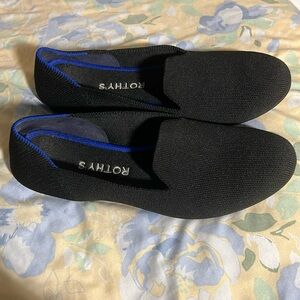 Rothy’s black loafers.